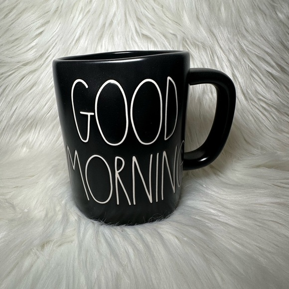 Rae Dunn Other - Rae Dunn Good Morning Mug Black
